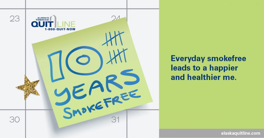 10 Years Smoke Free