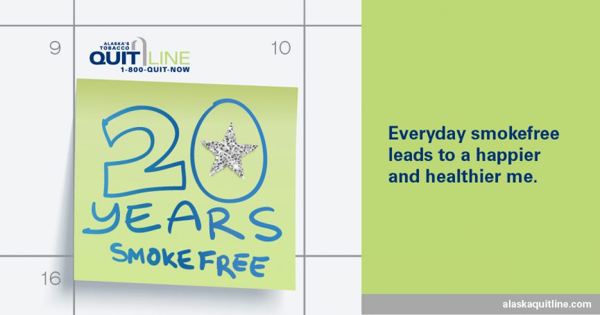 20 Years Smoke Free